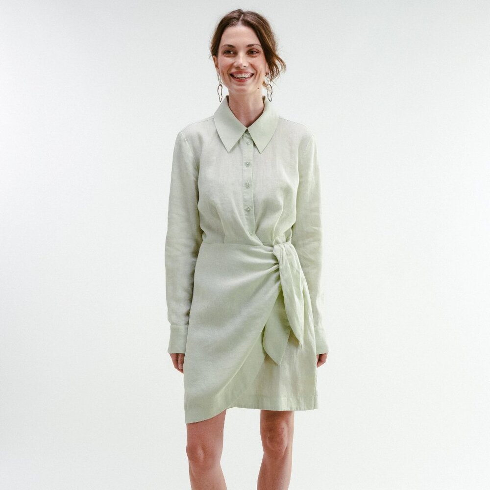 NWT Darling Wildflower green dress size S